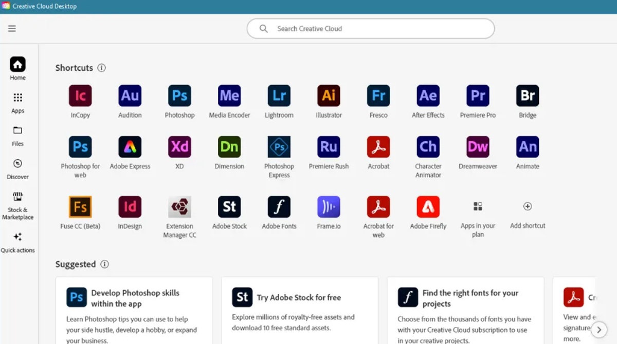 adobe creative cloud